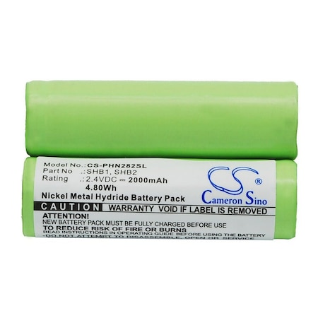 Bsc Preferred Schick F34 F40 WR5000 WR7000 WR9000 Shaver Replacement Battery CS-PHN282SL.6
